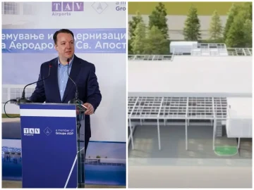 НИКОЛОСКИ ОБЈАВИ ВИДЕО: Еве како ќе изгледа реконструкцијата и проширувањето на охридскиот аеродром