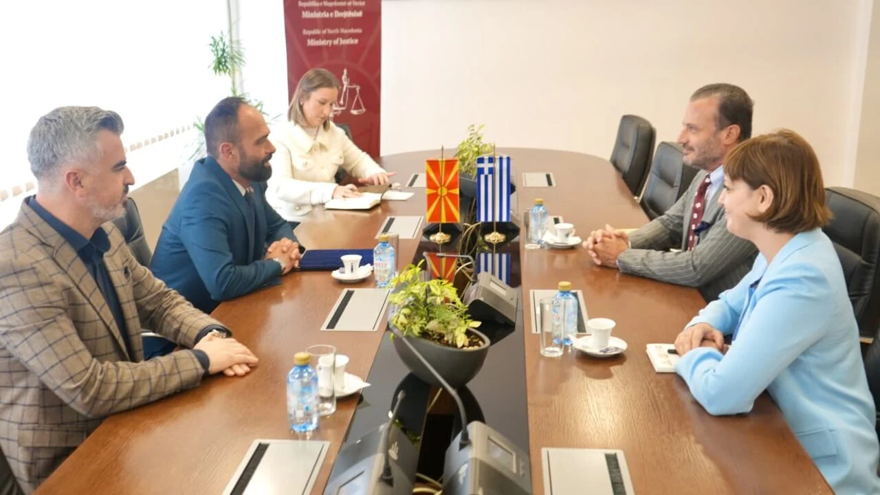 Шасивари: Силна поддршка од Грција за европската интеграција и реформите во правосудството