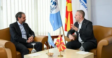 ПОСЕТА НА ГЕНЕРАЛНИОТ СЕКРЕТАР НА ИНТЕРПОЛ: Уркиза ја почна официјалната посета на Македонија од Охрид