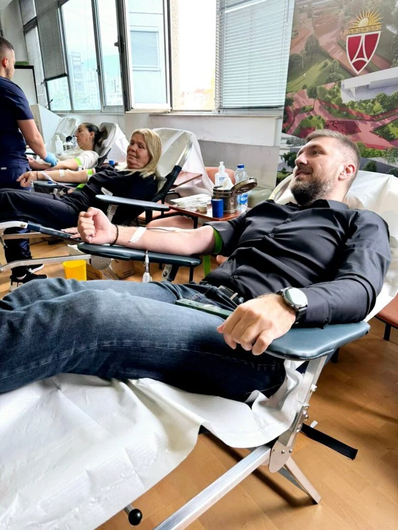 Крводарителска акција во Општина Аеродром: хуманост што спасува животи