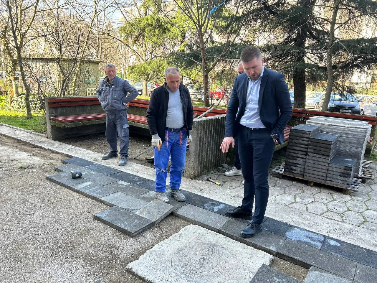 (Фото) Митески: Срцето на Ново Лисиче добива нов лик