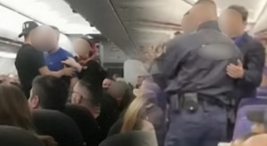 Драма на скопскиот аеродром: Уапсен навивач од Словачка, на други 10 лица не им беше дозволен влез