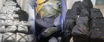 (ВИДЕО) Шлепувале „опел“ во кој имало 150 килограми марихуана, полицијата уапси три лица