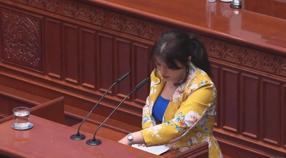 (Видео) Мојсоска: Мицкоски и СДС си го делат бизнисот со струја – ЕСМ тоне, тие се богатат