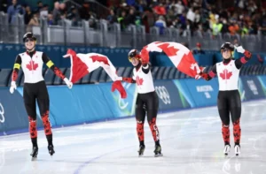 ЗОИ 2026: Канадските лизгачки најбрзи во екипната потера