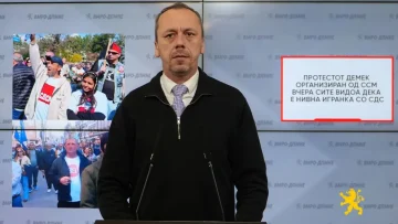 (ВИДЕО) Петрушевски: Од вчера, сите се на чисто дека ССМ и СДС делуваат заеднички