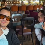 (Фото) Алекса Балашевиќ сподели глетка што ги топи срцата: Малата Вера не го пушта братчето од прегратки