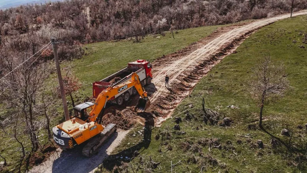 Започна изградбата на патот до манастирот „Св. Меркуриј“ во Барешани