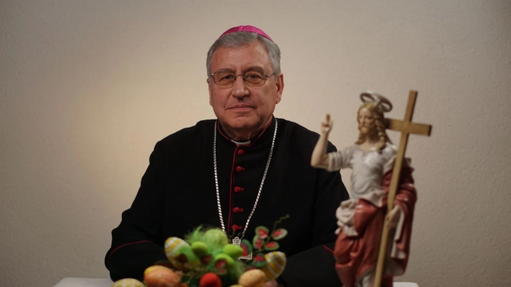 Велигденска порака на Неговото Високопреосвештенство монсињор д-р Киро Стојанов, Скопски бискуп и Струмичко–скопски епарх