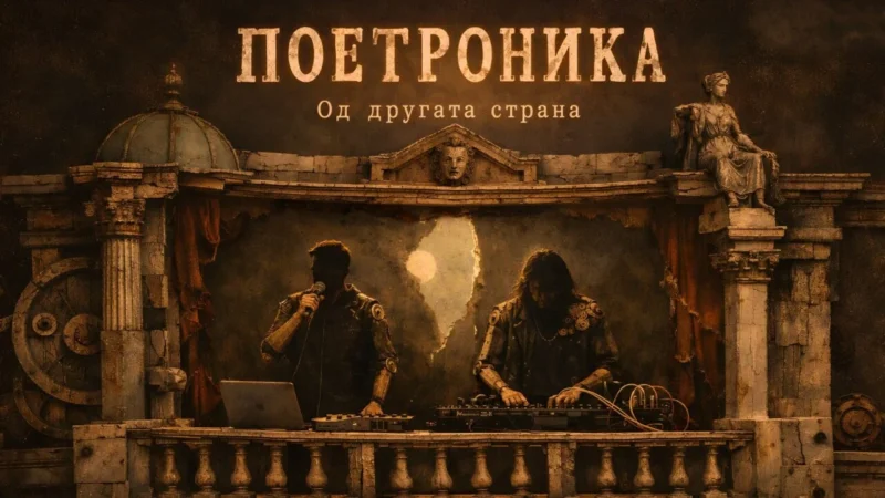 „Од другата страна“ -Поетроника во живо на реновираната тераса на МНТ