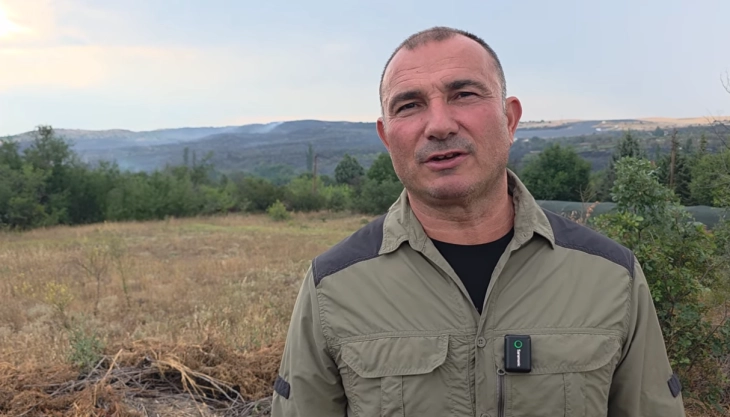 Ангелов: Воспоставена делумна контрола на пожарите кај Велес и Дојран