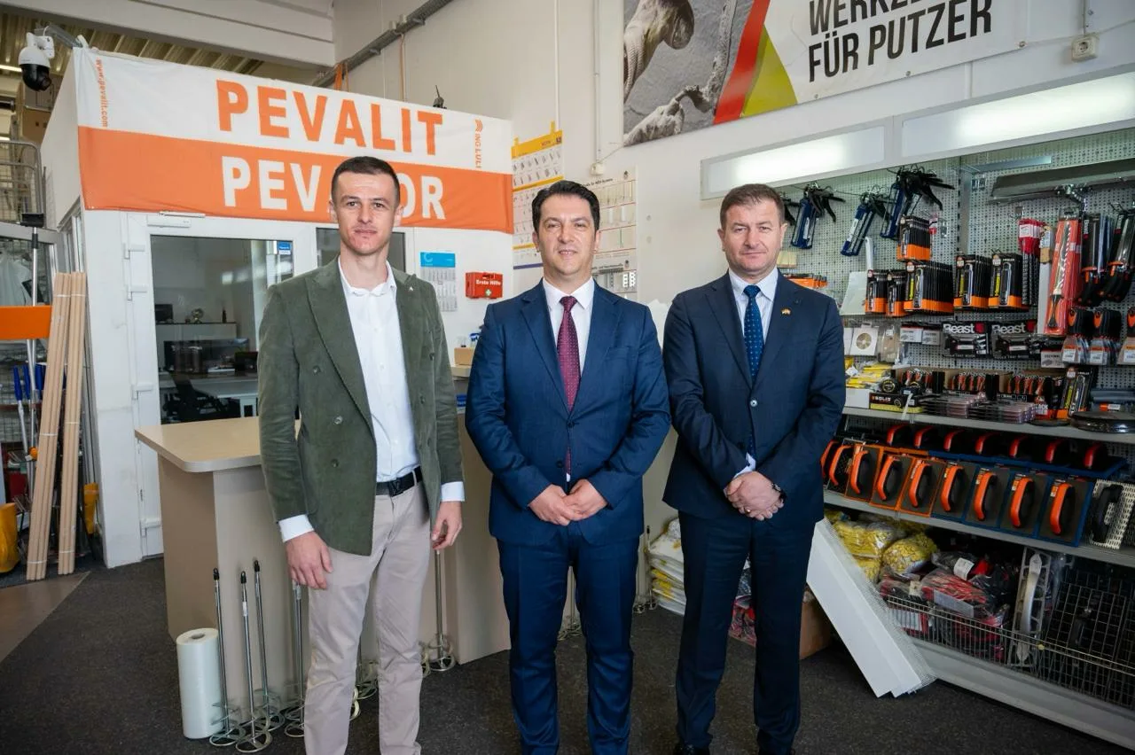 Првиот заменик-претседател на Владата Беким Сали оствари средби со бизниси од дијаспората во Леверкузен