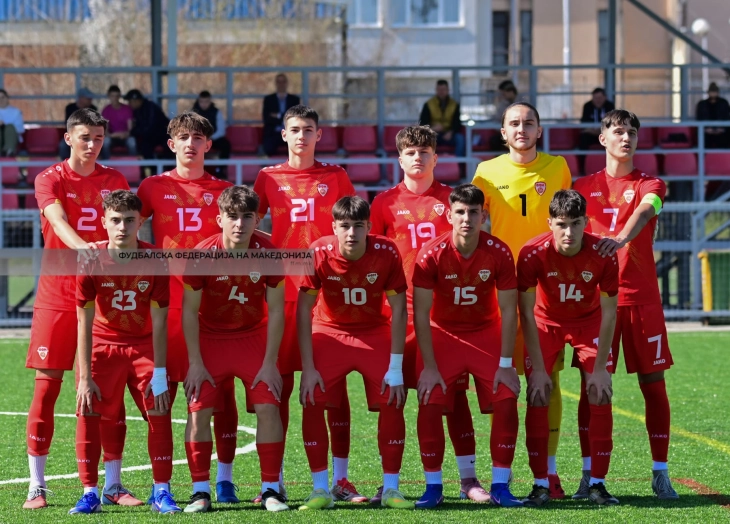 У16: Македонските фудбалери поразени на вториот натпревар со Летонија