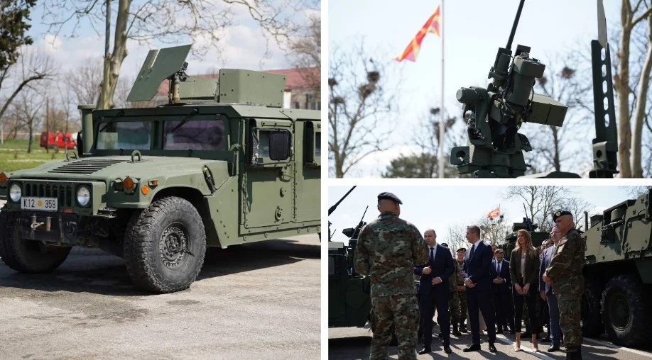 Мицкоски: STRYKER ја засилуваат Армијата, ќе пристигне и дополнителна количина