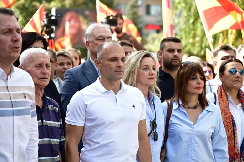Филипче од маршот: Антифашистичкото наследство нè обврзува да ја вратиме државата во служба на народот