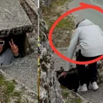 Лудо: Италијански фотограф во Хрватска гледаше рели од шахта на патот (Видео)