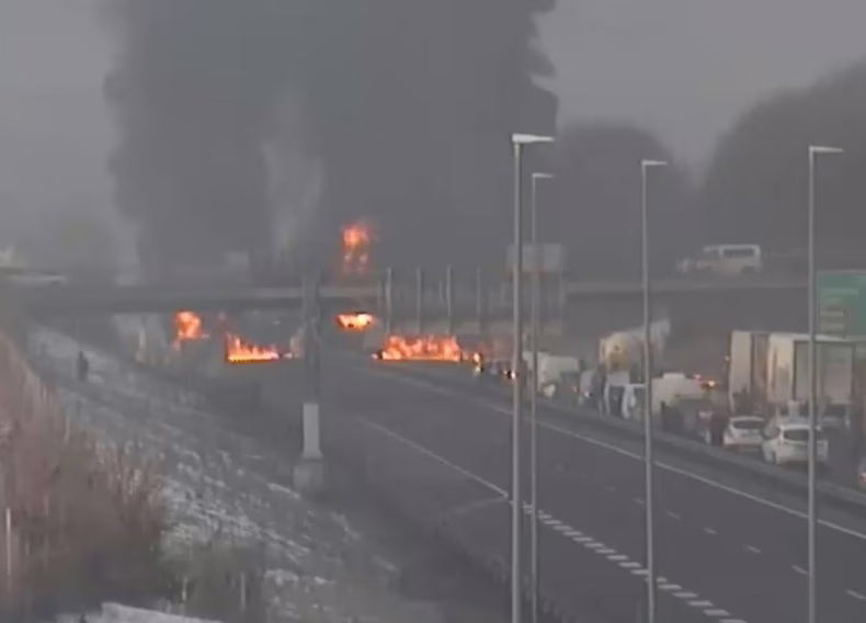 ВИДЕО Тешка несреќа во Словенија, автопатот затворен