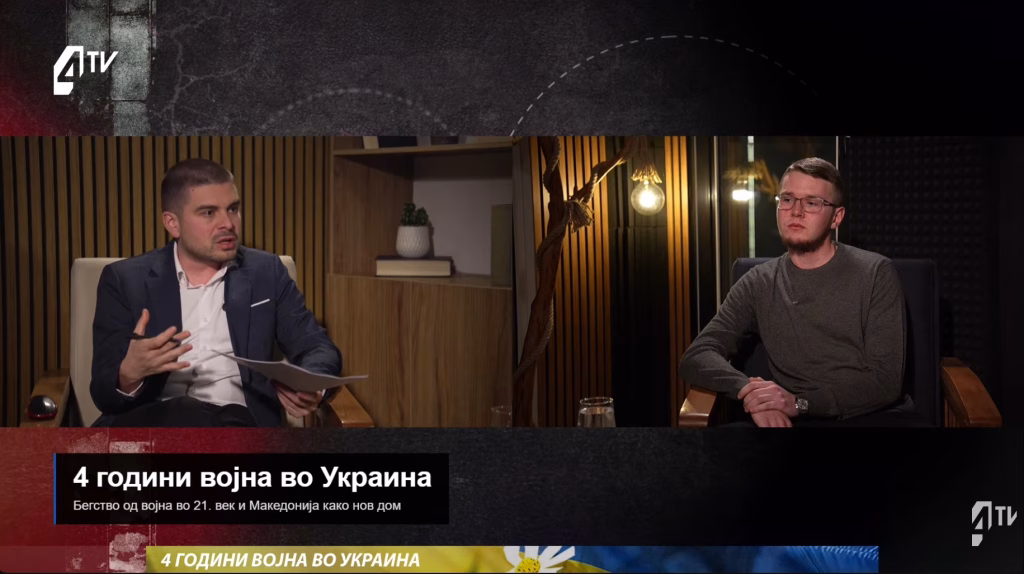 Дмитро Олијник за 4TV.mk: Македонците се неверојатно отворени, за кратко време тука се почувствував како дома