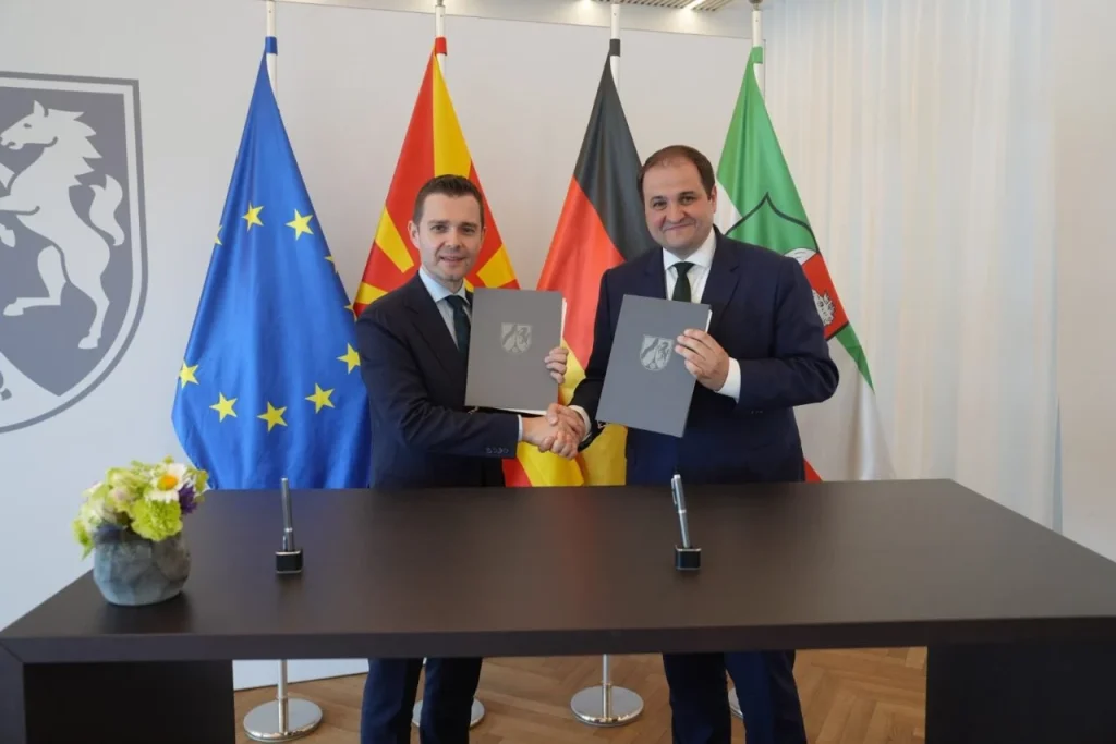 Македонија и Северна Рајна-Вестфалија ја продлабочуваат соработката во економијата, образованието и културата
