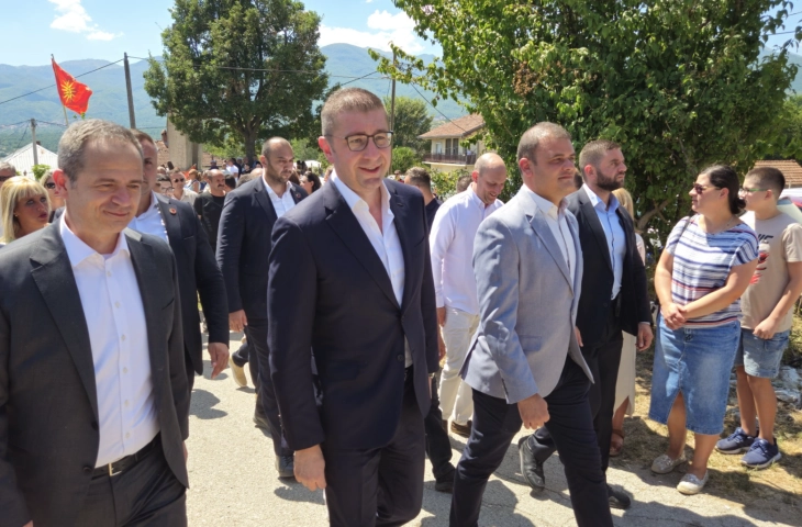 Мицкоски од Ташмаруништа: Илинден е трајна обврска да ја чуваме, развиваме и сакаме нашата татковина