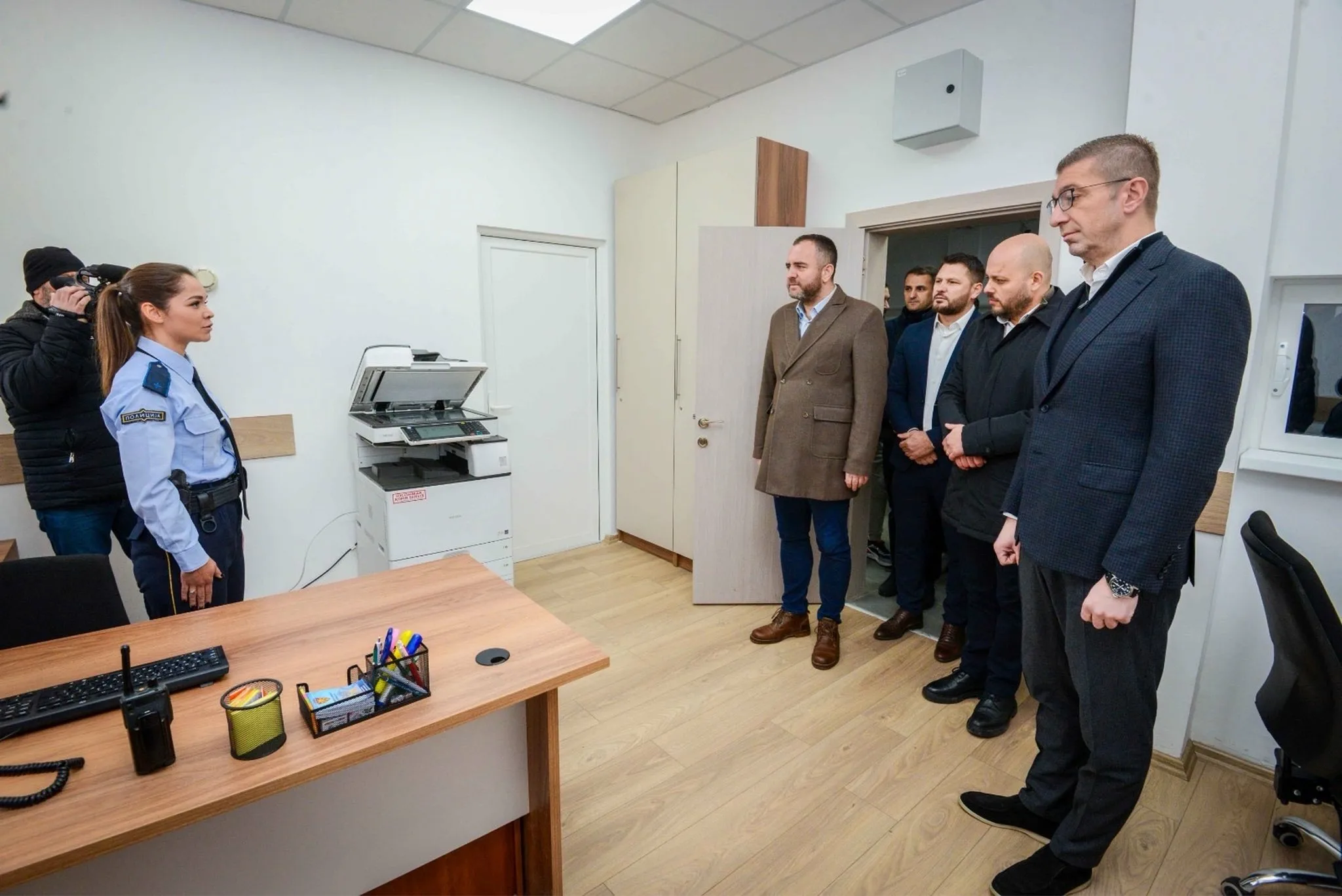 Тошковски: По 30 години работа во стар објект, пуштена во употреба новата полициска станица во Бутел