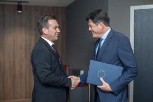 Средба Серафимовски – Рокас: Продолжува соработката со Европската Унија во областа на земјоделството