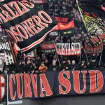 Видете како 4 илјади фанови на Милан го охрабрија тимот пред пресметката во Неапол