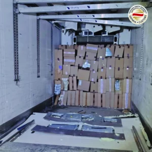 Царинска управа: Обид за криумчарење 5 050 штеки цигари спречен на граничниот премин Дојран, српски државјанин приведен