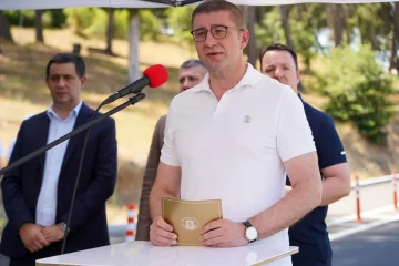 (ВО ЖИВО) Изјава за медиуми на претседателот на Владата, Христијан Мицкоски од Општина Гевгелија