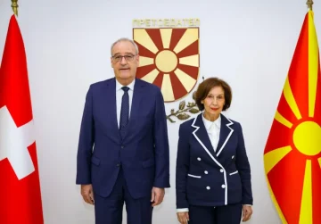 Сиљановска-Давкова – Пармелан: Првата официјална посета на претседател на Швајцарија потврда за добриот развој на односите и силниот дијалог