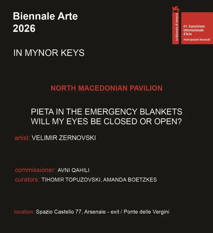 МСУ и Велимир Жерновски го подготвуваат македонскиот проект за Венециското биенале