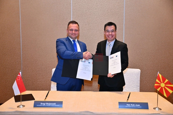 Во соработката со Сингапур Македонија да се позиционира како регионален лидер во примената на иновативни решенија во воздушниот сообраќај
