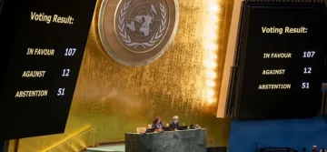 Со 107 гласа „ЗА“ усвоена резолуцијата за траен мир во Украина, Македонија меѓу поддржувачите