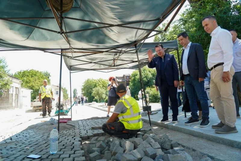 Николоски во Гевгелија: Работиме на изградба на нов влез во градот