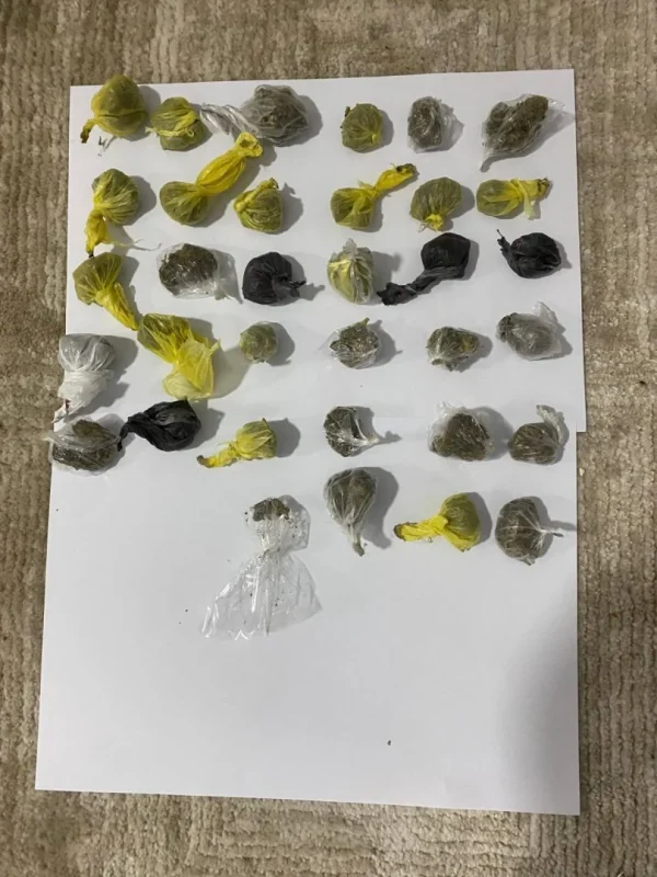 (Фото) Уапсен 16-годишник од Тетово: при претрес на неговиот локал пронајдена дрога