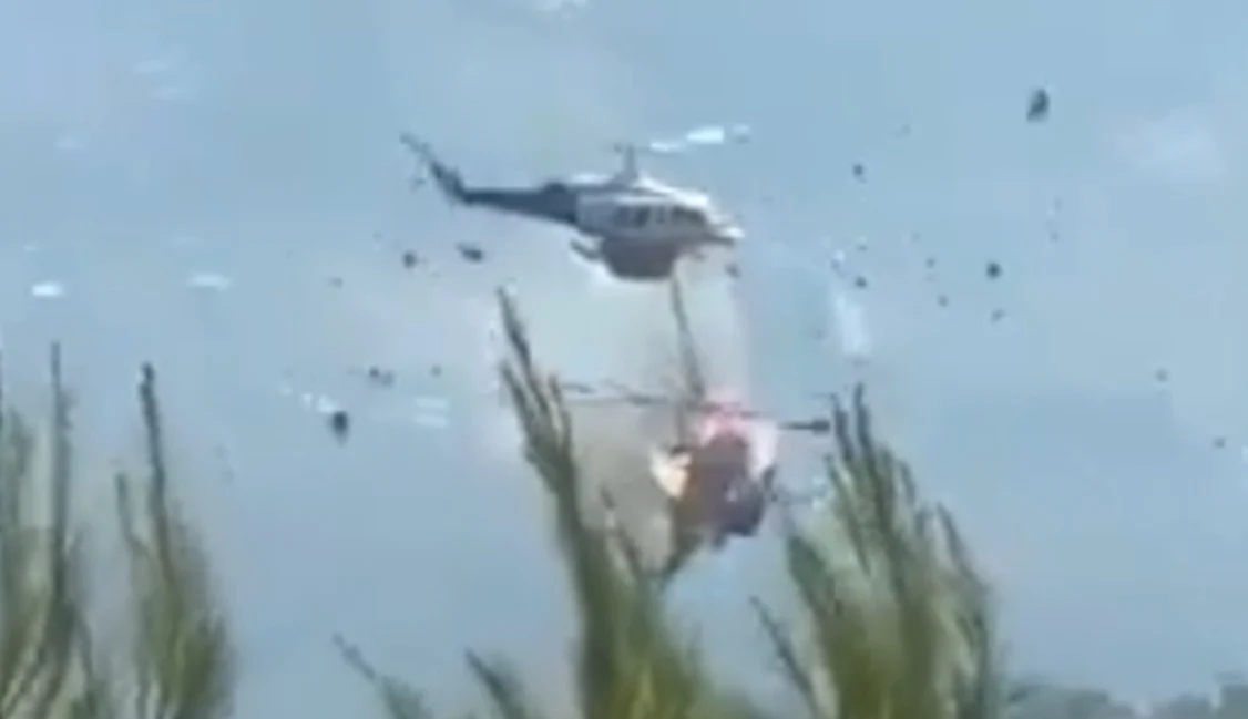 (Видео) Извлечени телата на пилотот и копилотот, објавена и снимка од вчерашниот судир на хеликоптерите кои гаснеа пожар во Грција