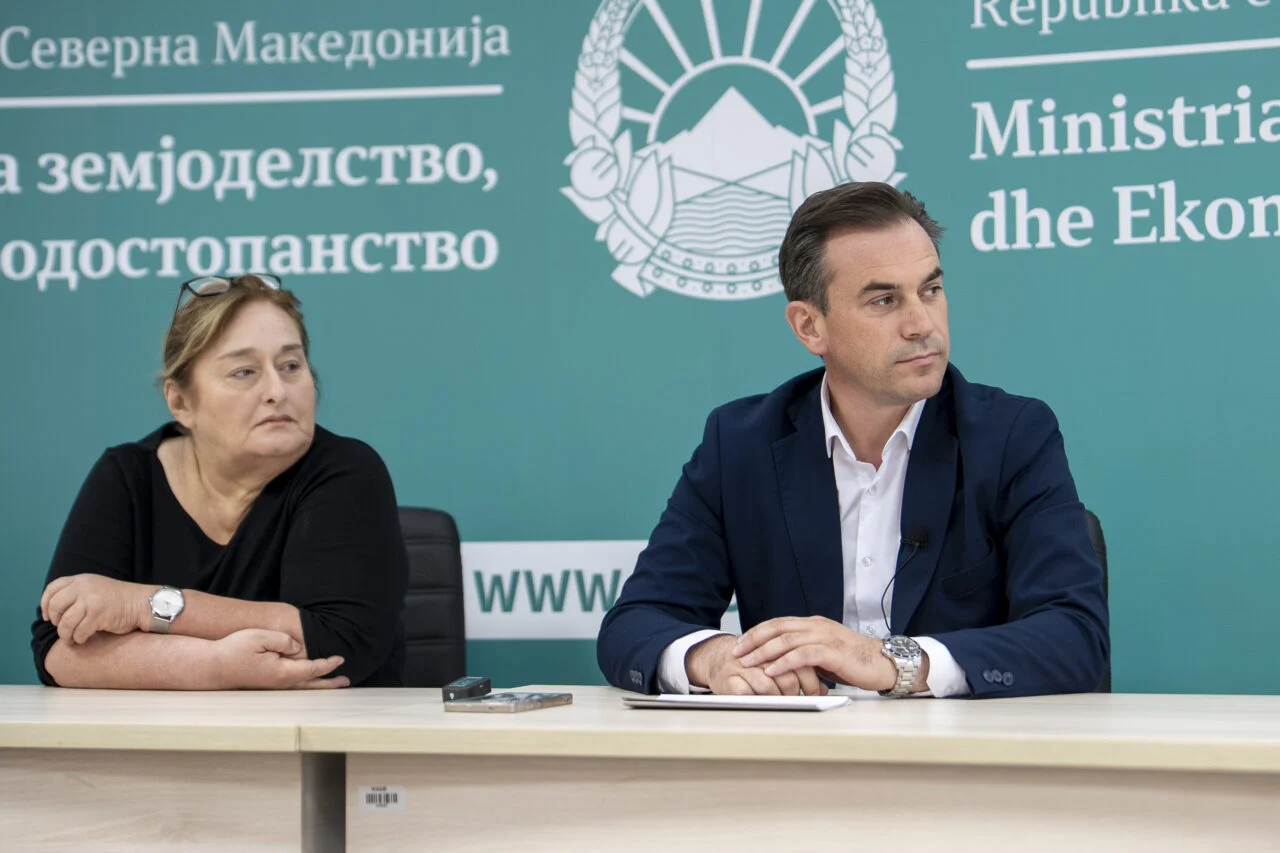 Серафимовски: Со новиот закон за уредување на пазарите земјоделците ќе добијат поголема сигурност при пласманот