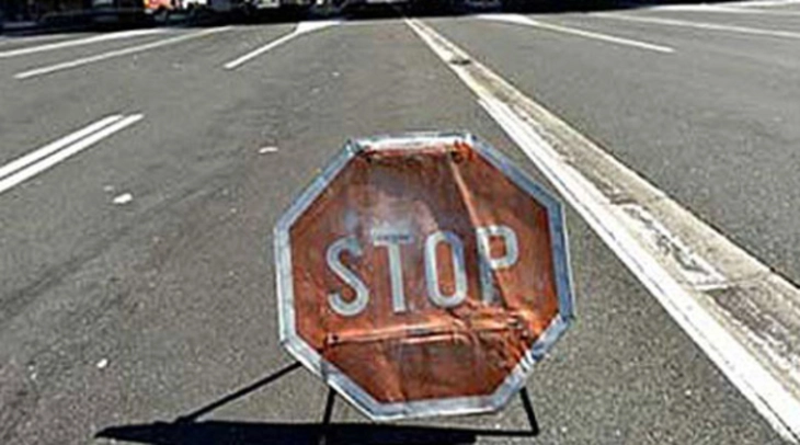 Поради сообраќајка во прекин сообраќајот кон ГП Ќафасан во двата правца