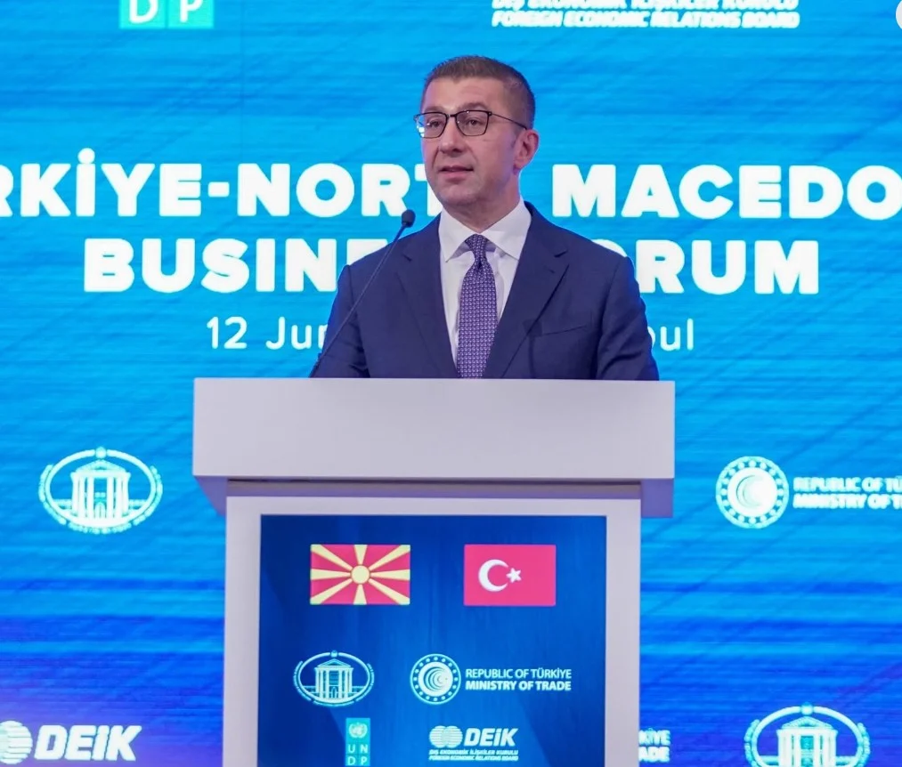 Мицкоски: Ги поканив турските инвеститори да бидат дел од развојната приказна на Македонија, држава која има јасна визија за иднината