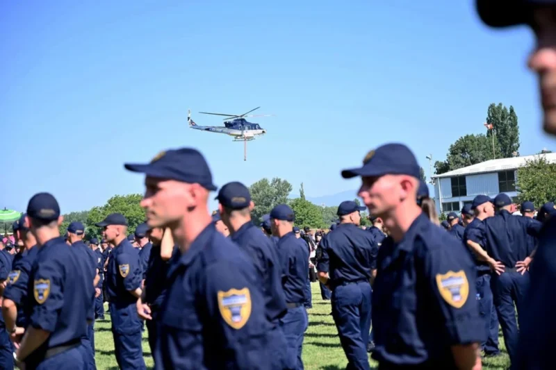 (Фото/видео) Тошковски: МВР се засили со 496 нови полициски службеници