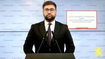 Манасиевски: Ако СДС и Филипче се проевропска опција, зошто постојано се демантирани од европски институции?