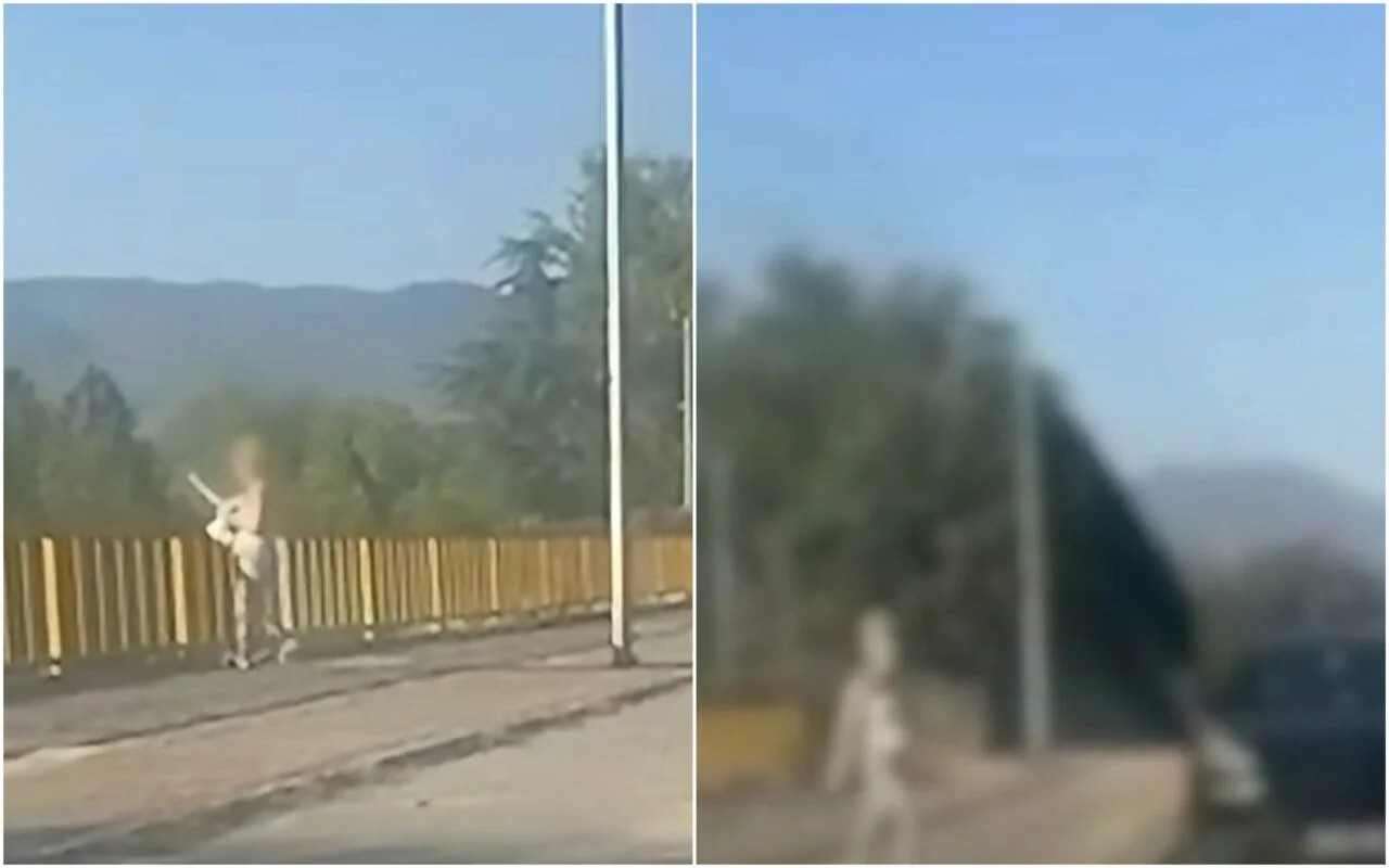 (Видео) 38-годишна скопјанка фрлаше отпад во реката Лепенец, СВР Скопје ја откри и ја санкционираше