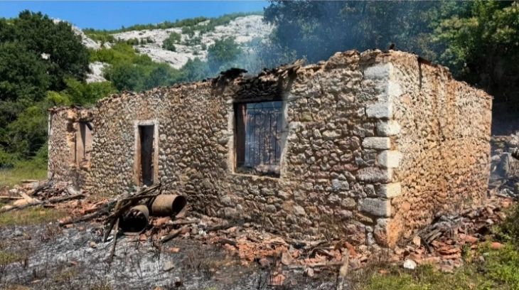 Во пожар на куќа кај Скадар животот го загубија мајка и две малолетни деца