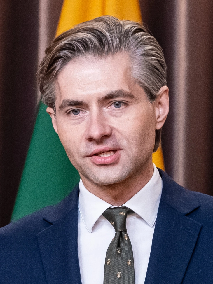 Литванскиот министер за надворешни работи Будрис во официјална посета на Македонија