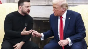 Блумберг: Трамп му предложи на Зеленски средба со Путин во Москва: Киев негира дека имало таков предлог