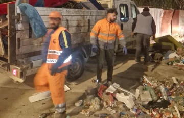 Отстранети диви депонии на Пластичарската улица и во Старата скопска чаршија