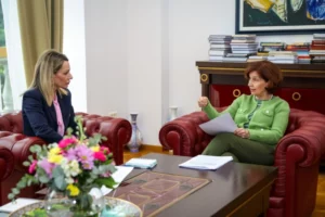 Сиљановска-Давкова прими претставнички на „Македонија 2025“, разговарано за претстојниот Самит и воспоставувањето на Советот за дијаспора