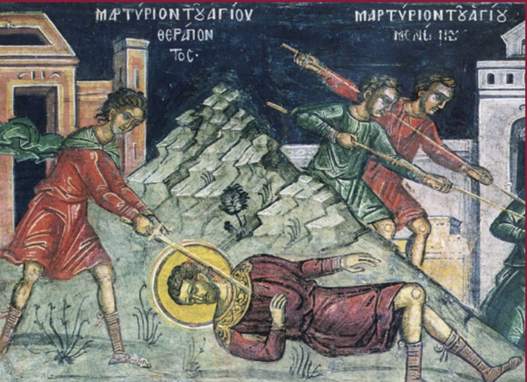 Го славиме Светиот свештеномаченик Терапонт, епископ Сардиски