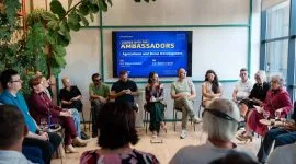 Амбасадорките на Германија и на Холандија, Дрекслер и Џанел, разговараа со земјоделци од Струмица
