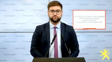 Манасиевски: СДС и Филипче лажно се претставуваат како проевропска опција, додека Европа ги демантира за секоја нивна лага